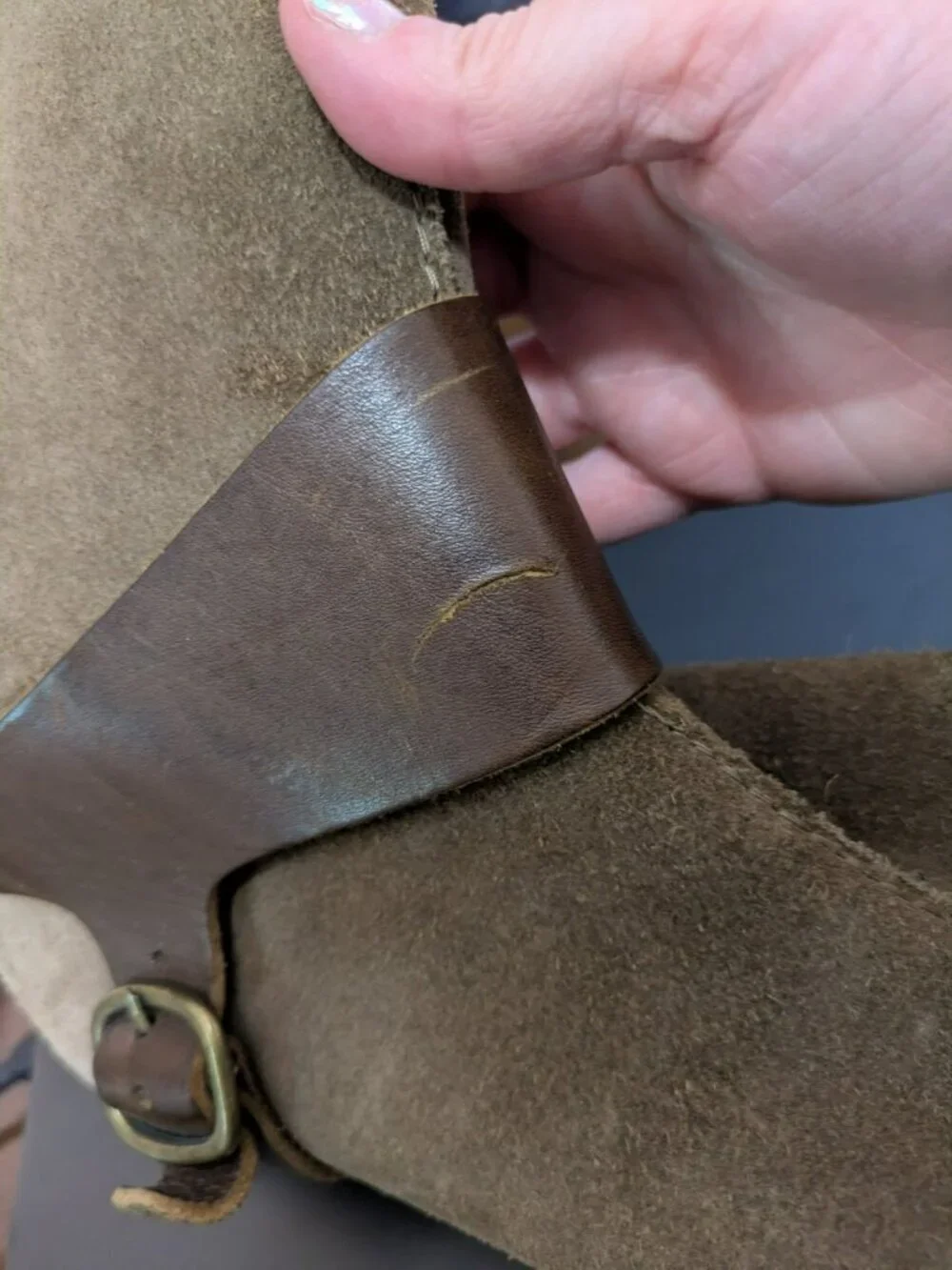 Pedro Garcia tall pre suede